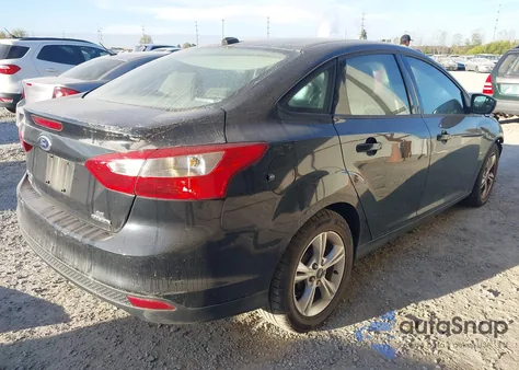 2013 Ford Focus Se из США, поврежденный, VIN 1FADP3F20DL283386